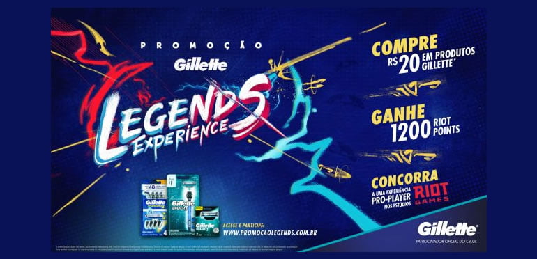 Gillette® anuncia o retorno da Gillette Gaming Alliance