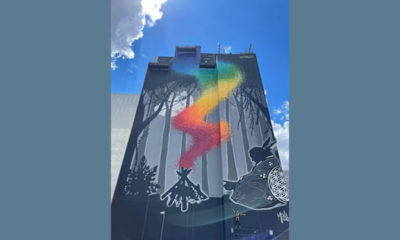 Colorgin apoia intervenção artística na Galeria Pagé