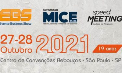 19ª Feira EBS - Feira da Indústria de Eventos Corporativos, Incentivos, Congressos, Feiras e Treinamentos tem nova data de realização