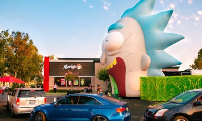 Rick e Morty ganham instalação no Wendy’s
