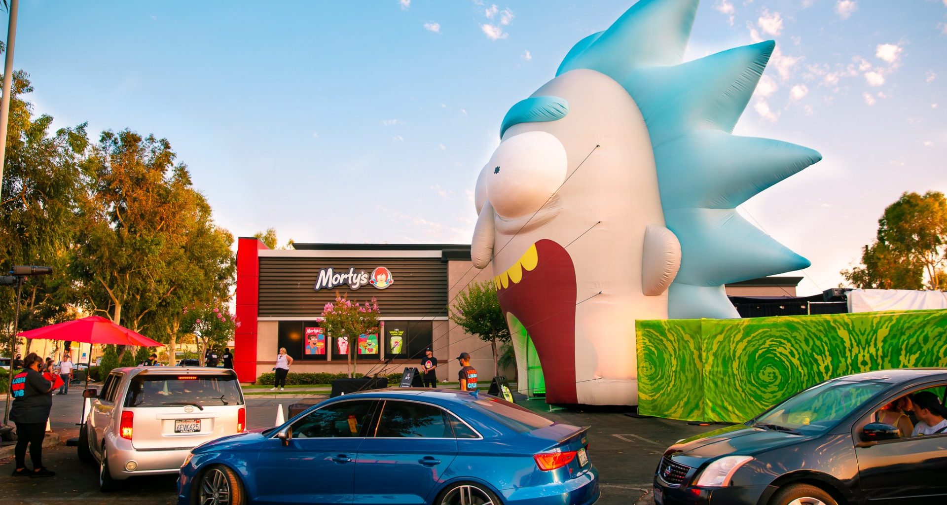 Rick e Morty ganham instalação no Wendy’s