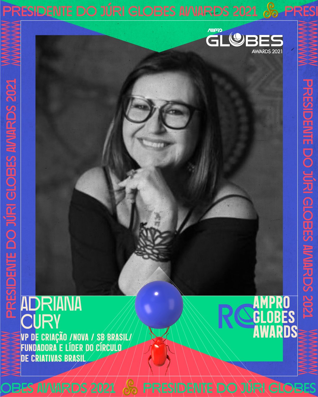 AMPRO Globes Awards abre inscrições e anuncia Adriana Cury na presidência do júri