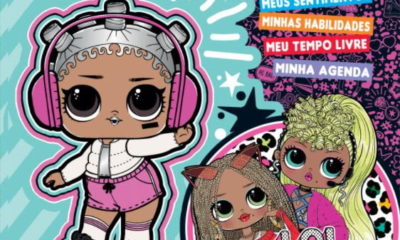 Boneca L.O.L. ganha novo álbum de figurinhas pela Panini
