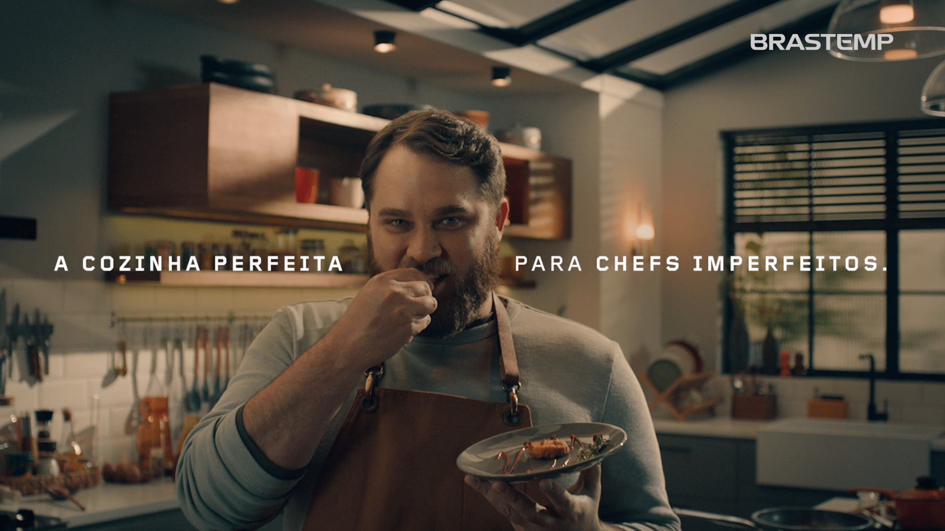 Brastemp lança nova campanha e incentiva o consumidor a ‘ser o chef que quiser ser’