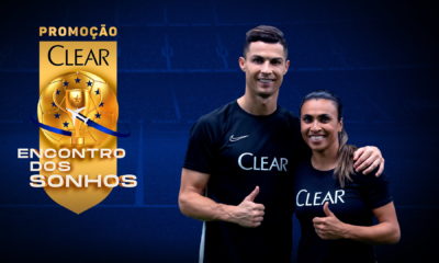Clear leva fãs para conhecerem Marta e Cristiano Ronaldo com a promoção "Encontro dos Sonhos"