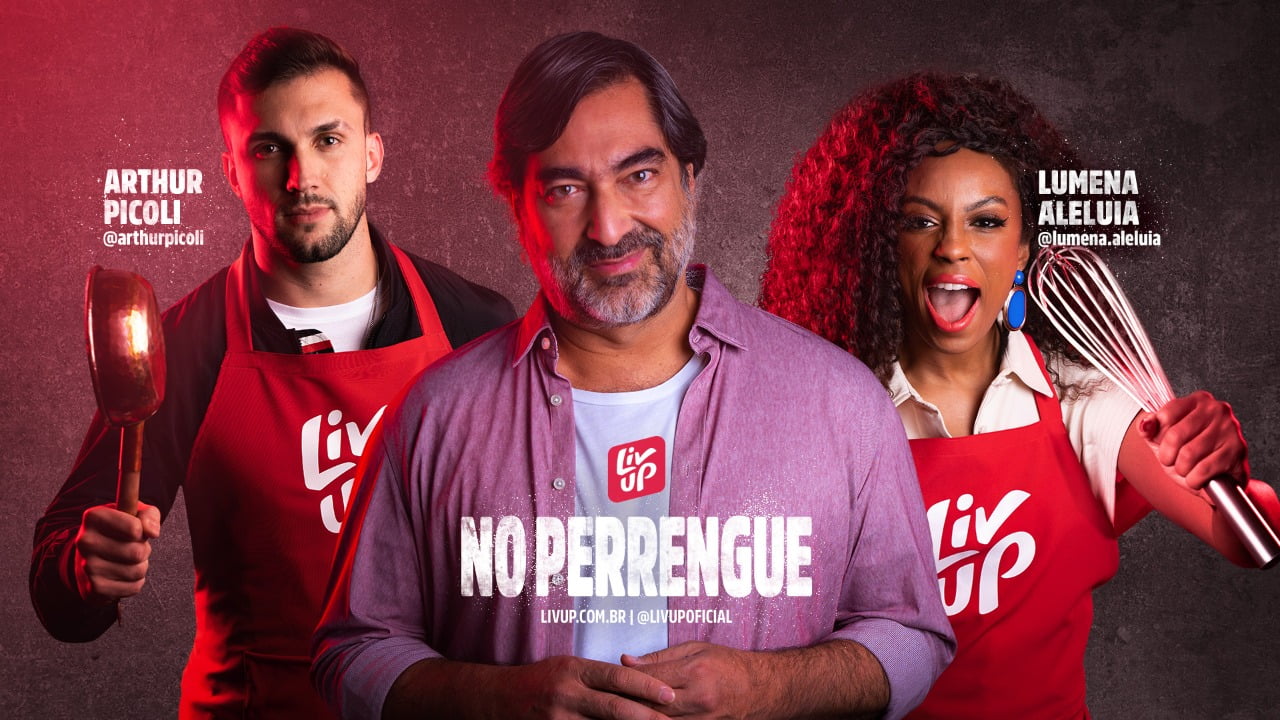 Na onda dos reality shows, Liv Up lança "No Perrengue" com Zeca Camargo e ex-BBBs Arthur e Lumena