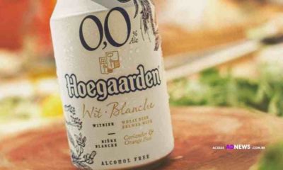 Nova embalagem, mesmo ritual! Hoegaarden ganha versão em lata