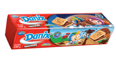Arcor apresenta nova licença para os biscoitos Danix