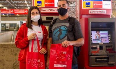 Banco24Horas realiza ação de sampling para ampliar presença de marca