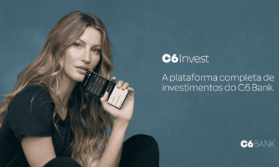 Com Gisele Bündchen, C6 Bank lança plataforma C6 Invest