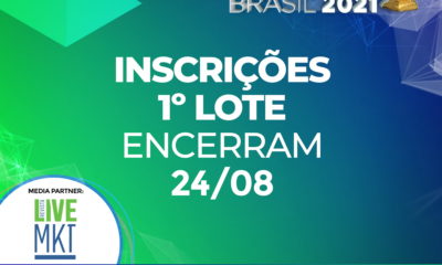 Divulgação Encerramento das inscrições 1º Lote em 24/08