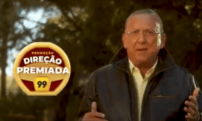 Galvão Bueno estrela campanha que dará R$ 1 milhão em prêmios para motoristas de app