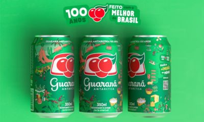 Guaraná Antarctica lança lata comemorativa no ano de seu centenário