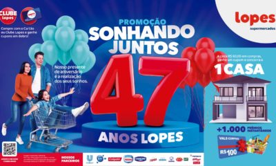 Lopes Supermercados celebra 47 anos de atividade
