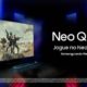 Neo QLED são as TVs Samsung ideais para os gamers avançarem de level