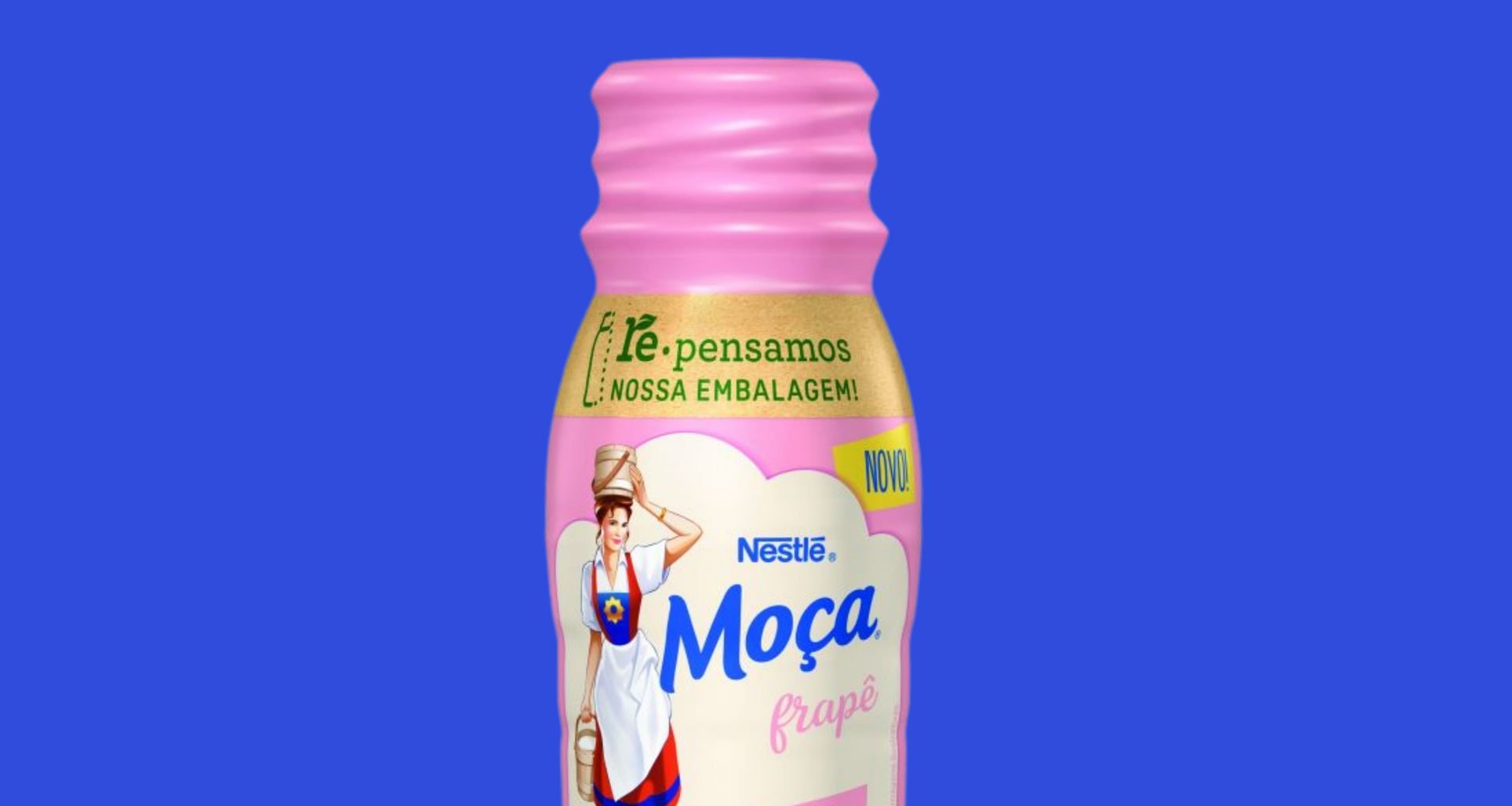 Nestlé lança bebida de Leite Moça com morango