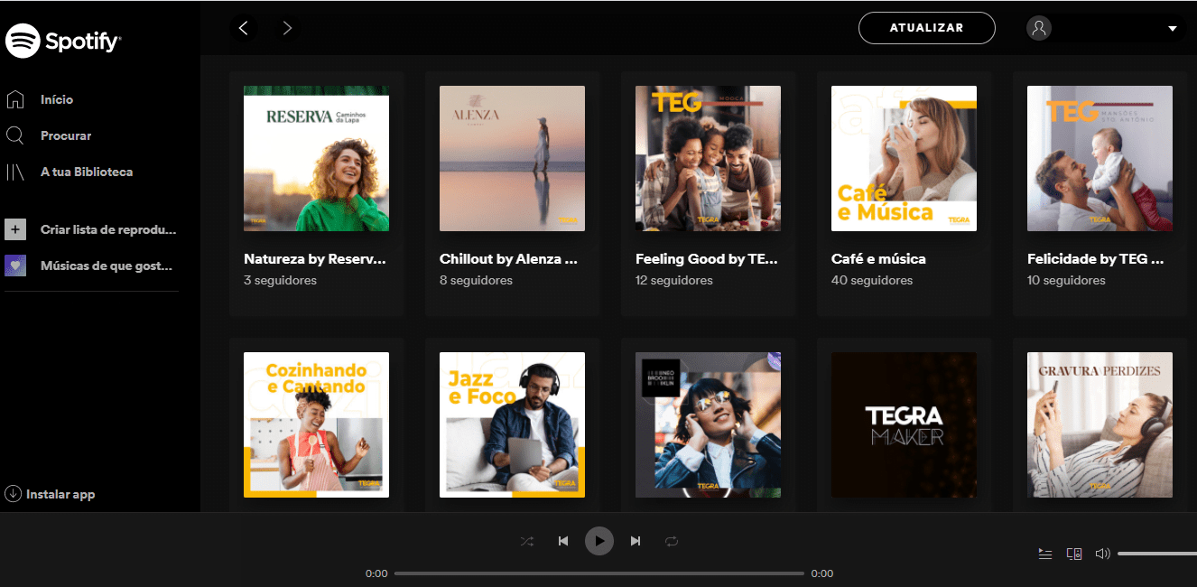 Tegra lança perfil no Spotify e diversifica canais de relacionamento digital