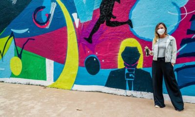 TNT Sports e Jack Leiga apresentam mural em homenagem ao futebol