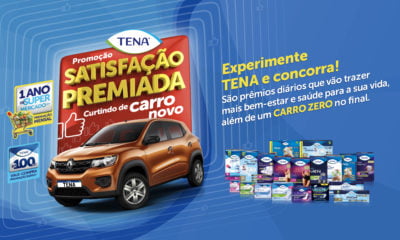 WePAD cria ação promocional com produtos da marca TENA
