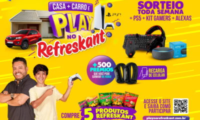 “Casa + carro e Play no Refreskant” é a oportunidade de refrescar a ganhar prêmios