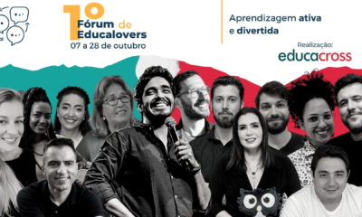 Educacross realiza 1º Fórum Educalover 2021 para promover a aprendizagem de forma lúdica