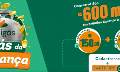 Liquigás lança promoção “O Gás da Mudança – Milhares de prêmios pra aquecer sua vida”