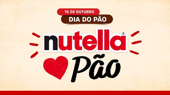 Nutella® celebra o Dia Mundial do Pão no ambiente digital e pontos de vendas