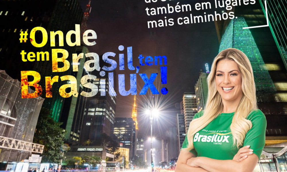 Nova campanha da Brasilux Tintas reforça conexão da marca com o