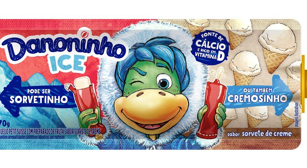 Danoninho amplia portfólio com novos sabores de sorvete de creme e