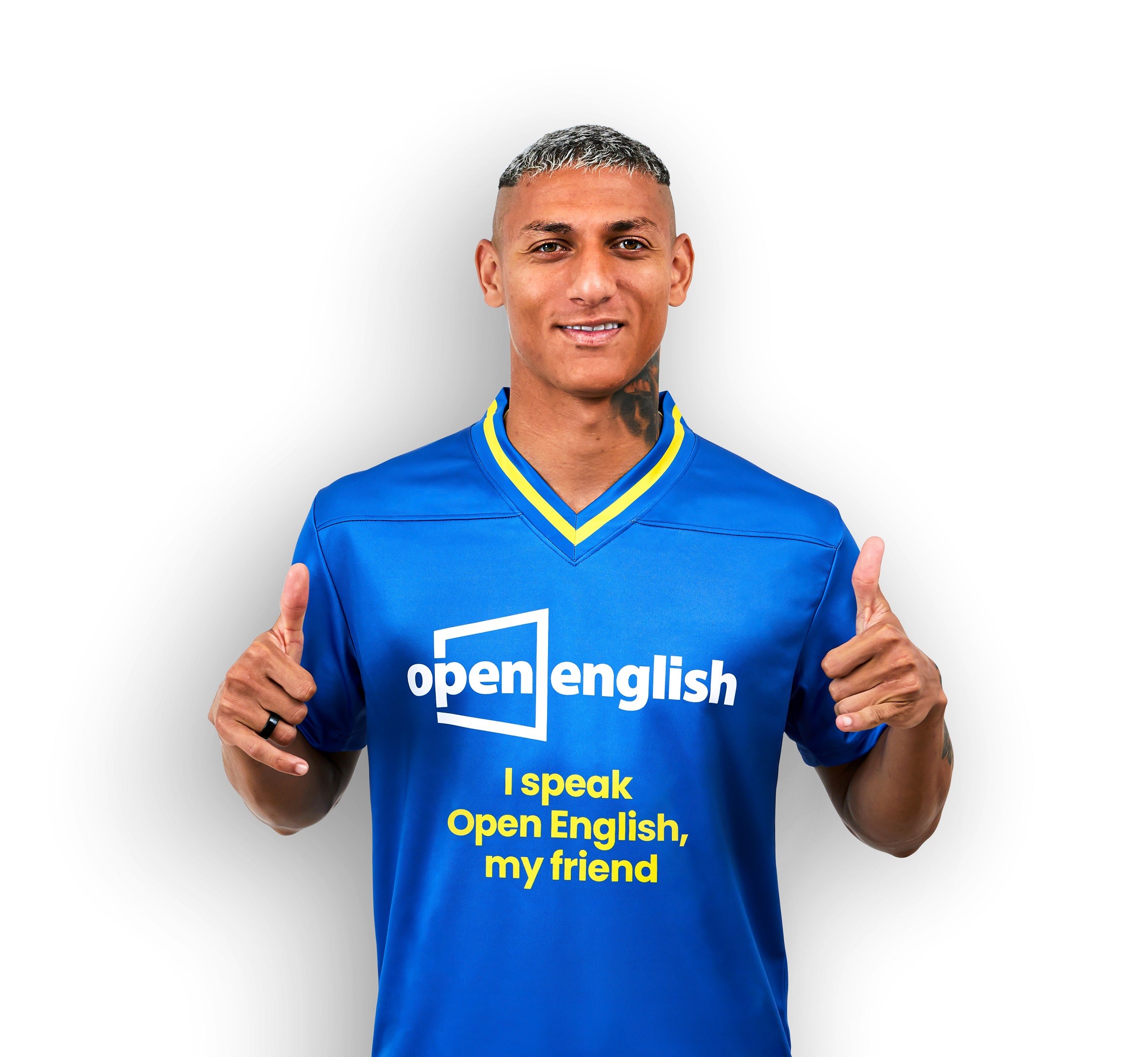 Open English lança campanha com jogador Richarlison – Revista Live Marketing