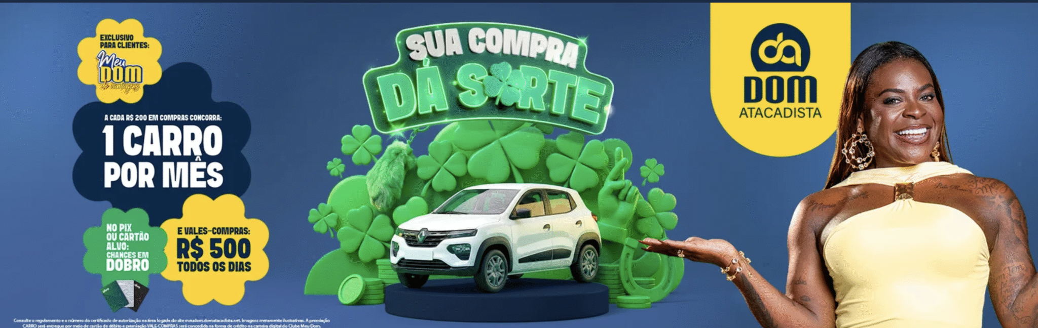 Revista Sorte DOM Atacadista lança campanha “Sua Compra Dá Sorte” com prêmios diários ...